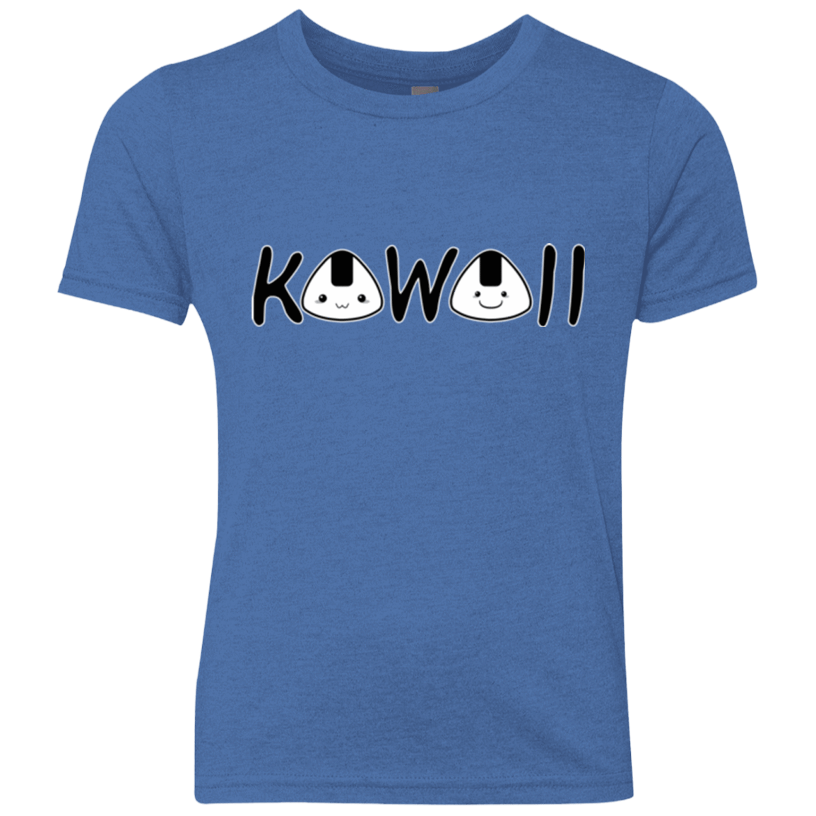 T-Shirts Vintage Royal / YXS Kawaii Youth Triblend T-Shirt