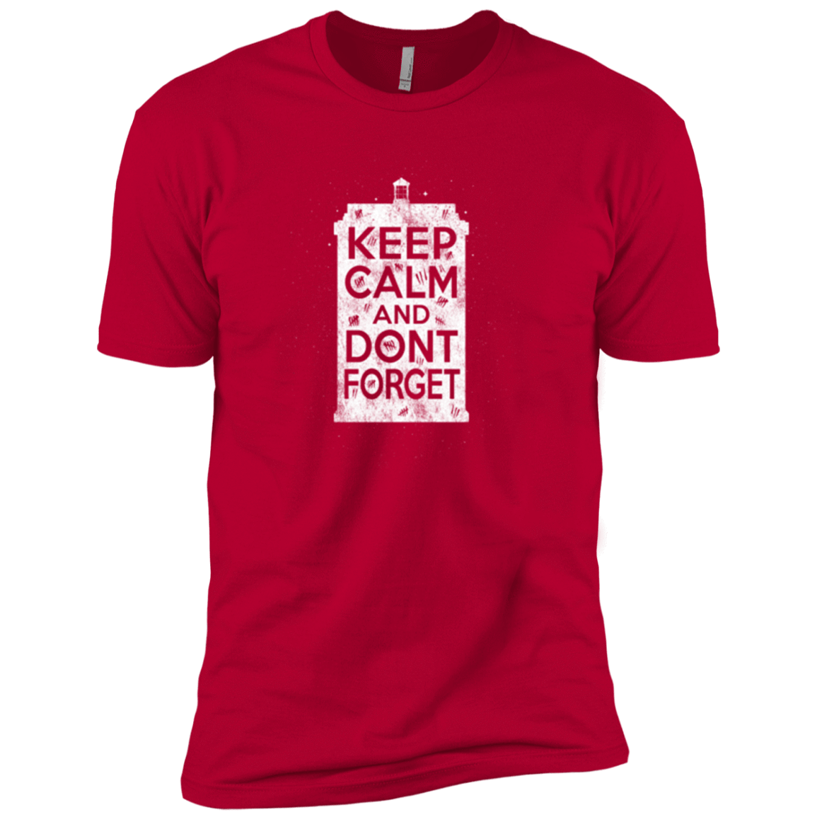 T-Shirts Red / YXS KCDF Tardis Boys Premium T-Shirt