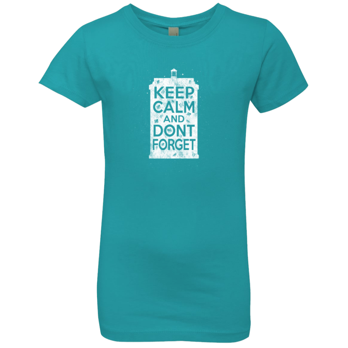 T-Shirts Tahiti Blue / YXS KCDF Tardis Girls Premium T-Shirt