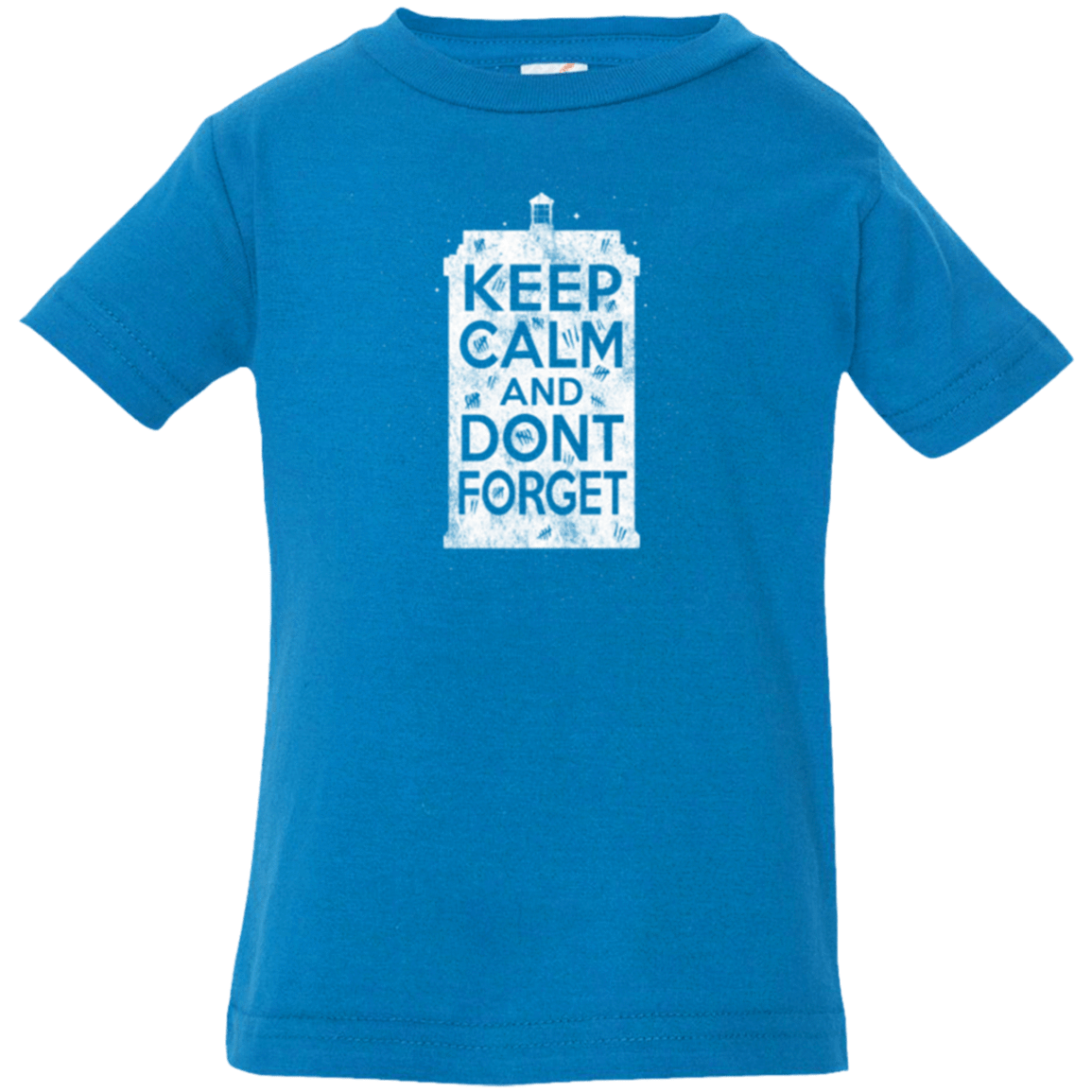 T-Shirts Cobalt / 6 Months KCDF Tardis Infant Premium T-Shirt