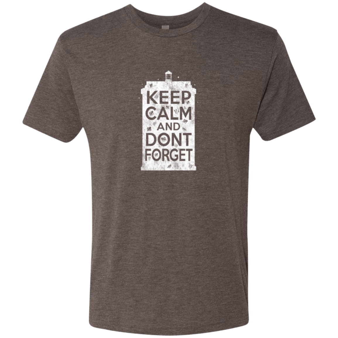 T-Shirts Macchiato / Small KCDF Tardis Men's Triblend T-Shirt