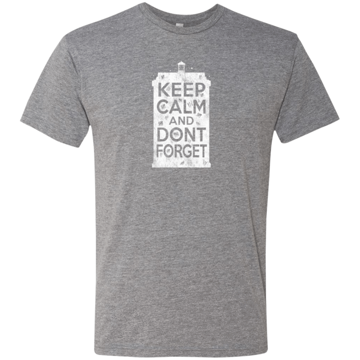 T-Shirts Premium Heather / Small KCDF Tardis Men's Triblend T-Shirt