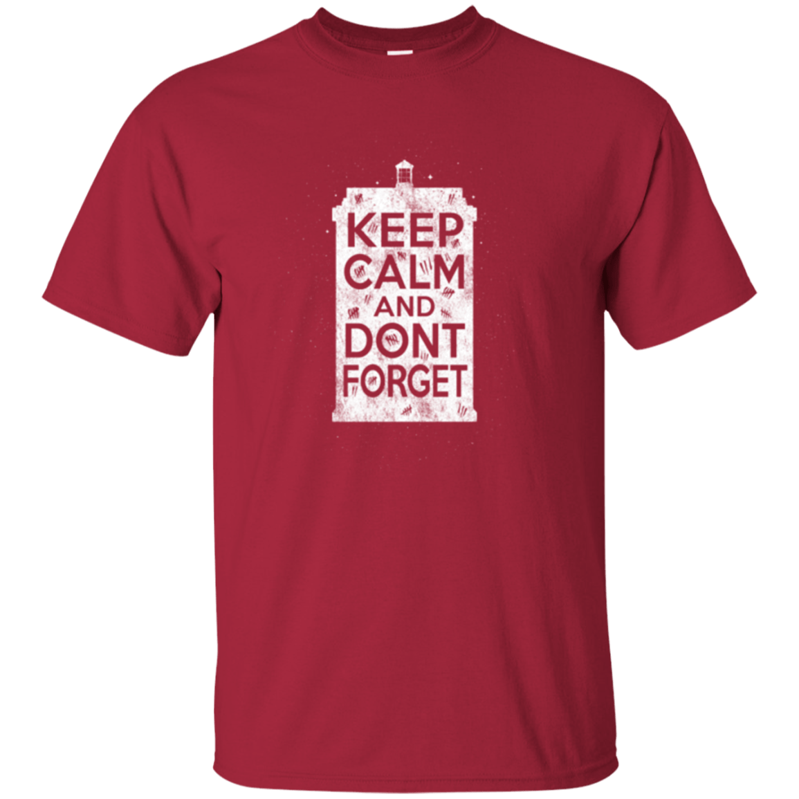 T-Shirts Cardinal / Small KCDF Tardis T-Shirt