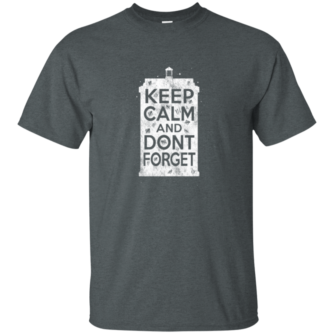 T-Shirts Dark Heather / Small KCDF Tardis T-Shirt