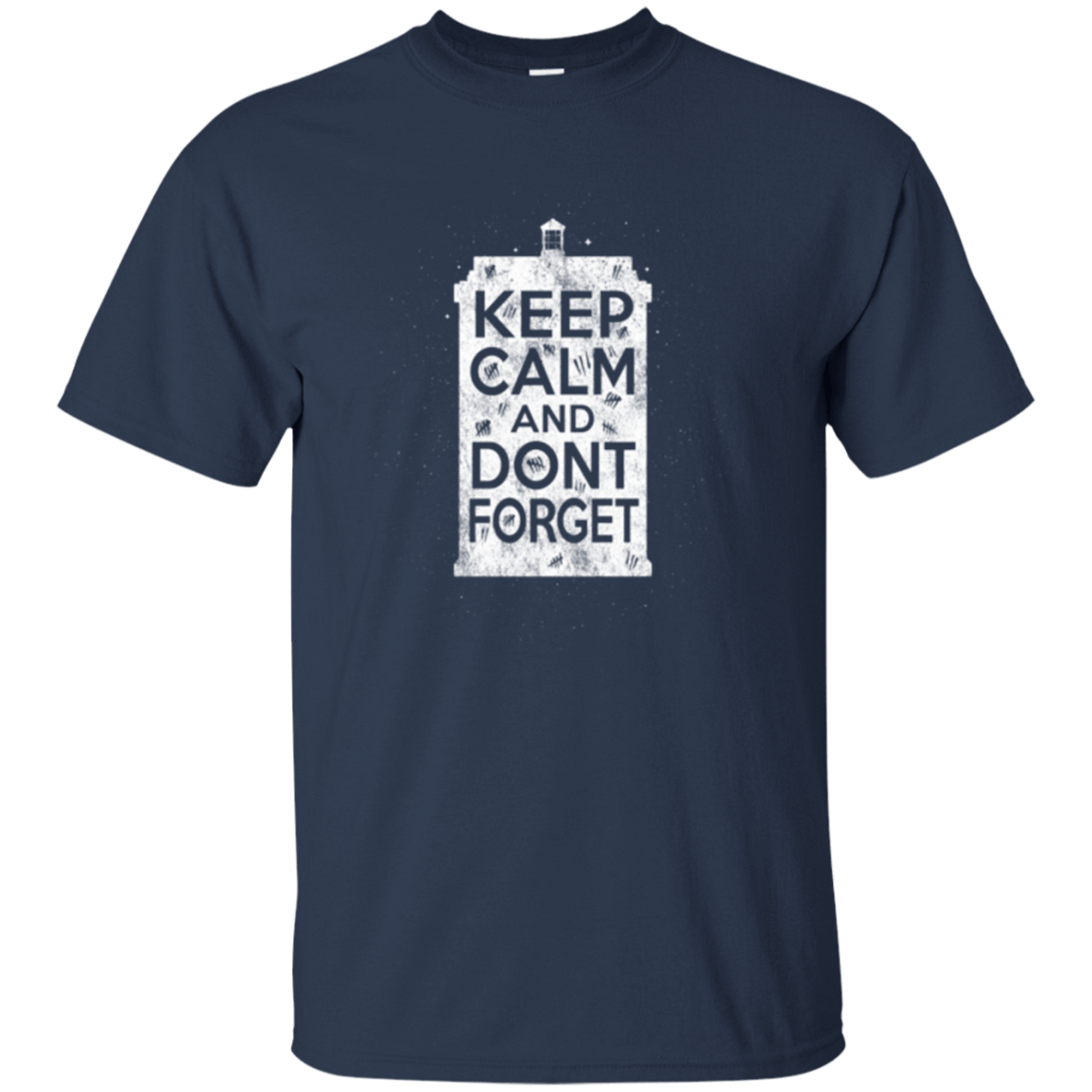 T-Shirts Navy / Small KCDF Tardis T-Shirt
