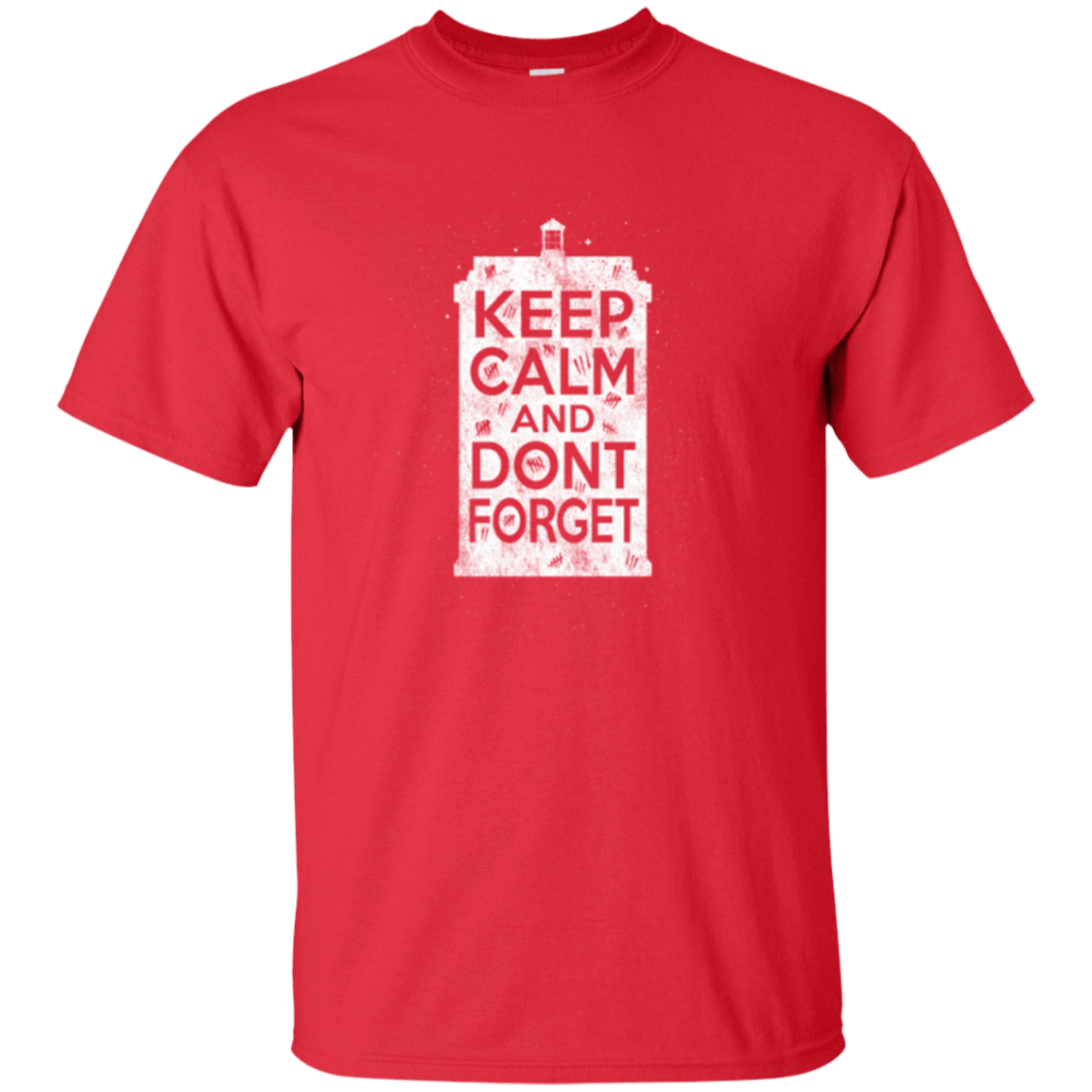 T-Shirts Red / Small KCDF Tardis T-Shirt