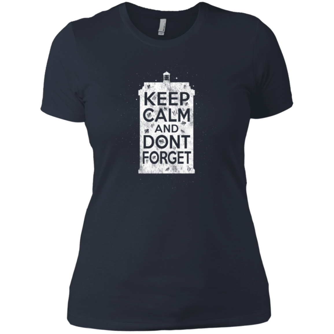 T-Shirts Indigo / X-Small KCDF Tardis Women's Premium T-Shirt