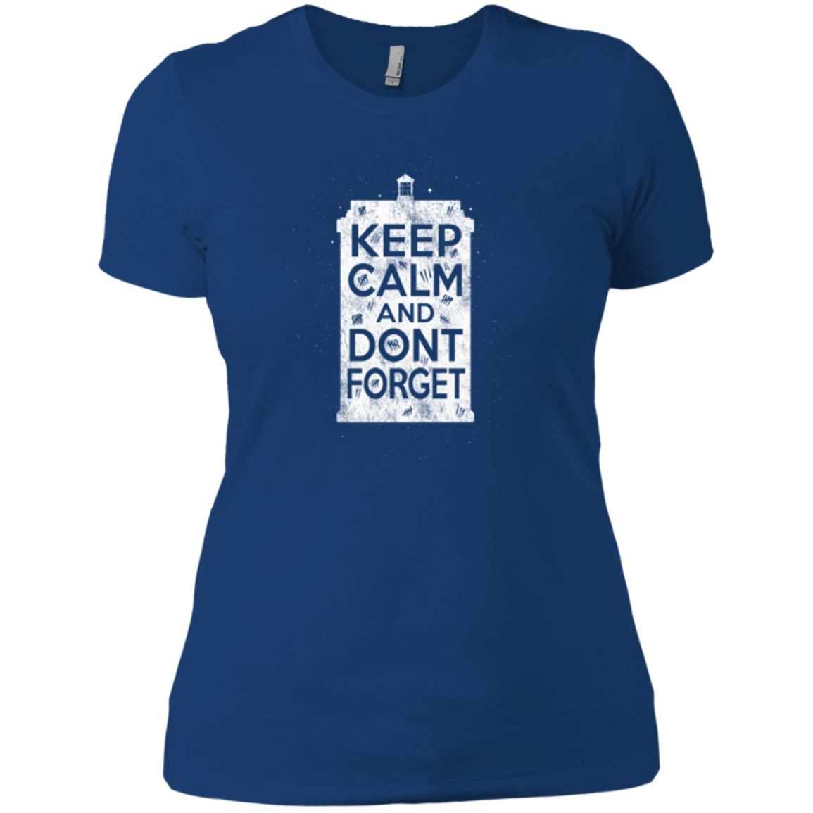 T-Shirts Royal / X-Small KCDF Tardis Women's Premium T-Shirt