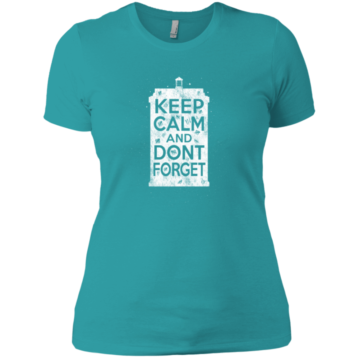 T-Shirts Tahiti Blue / X-Small KCDF Tardis Women's Premium T-Shirt