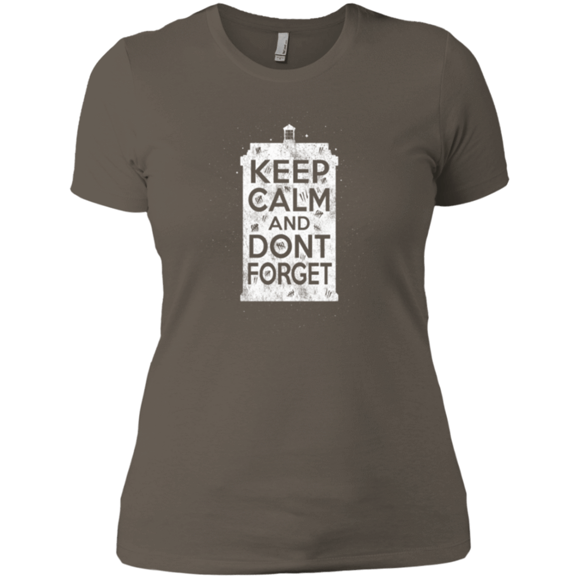 T-Shirts Warm Grey / X-Small KCDF Tardis Women's Premium T-Shirt