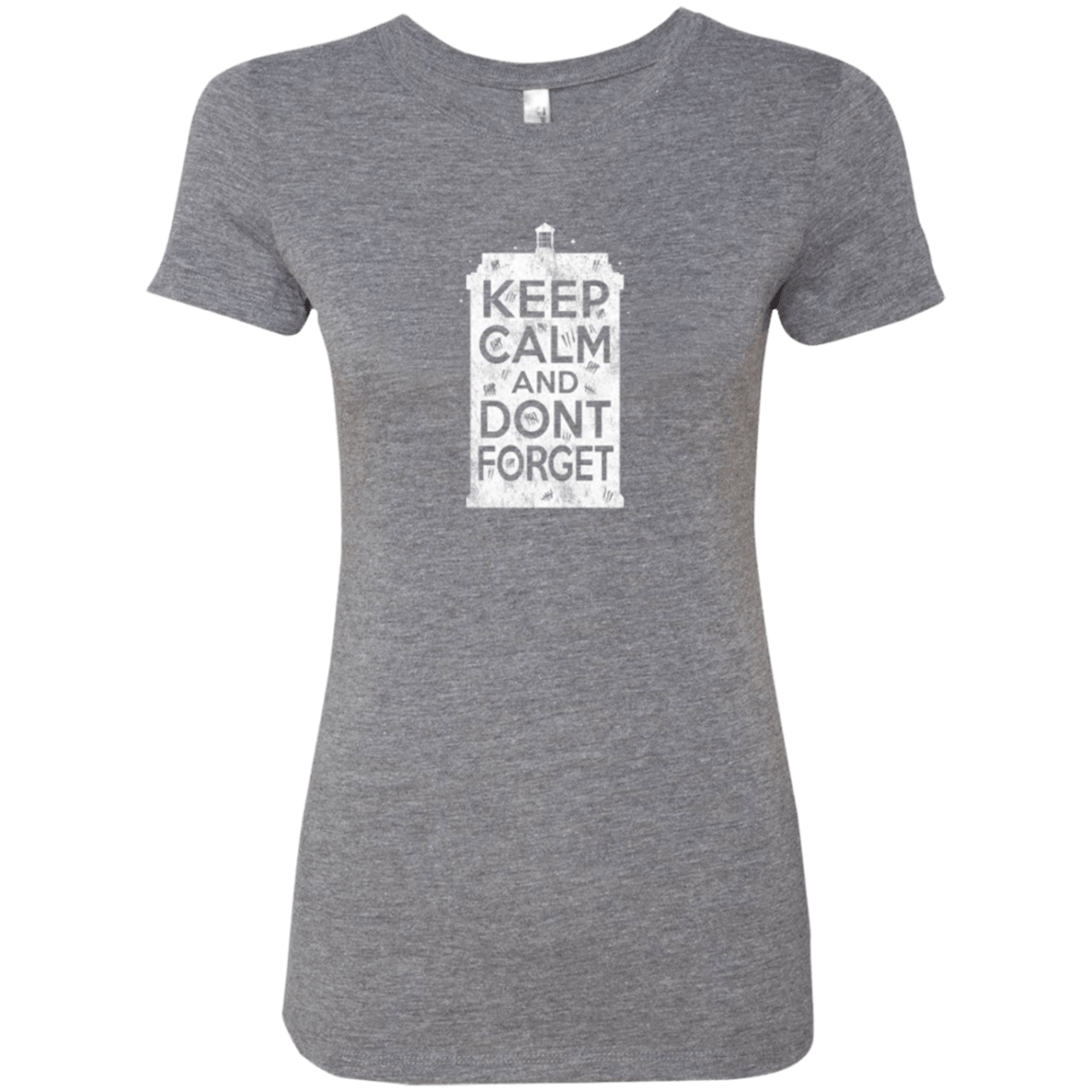 T-Shirts Premium Heather / Small KCDF Tardis Women's Triblend T-Shirt