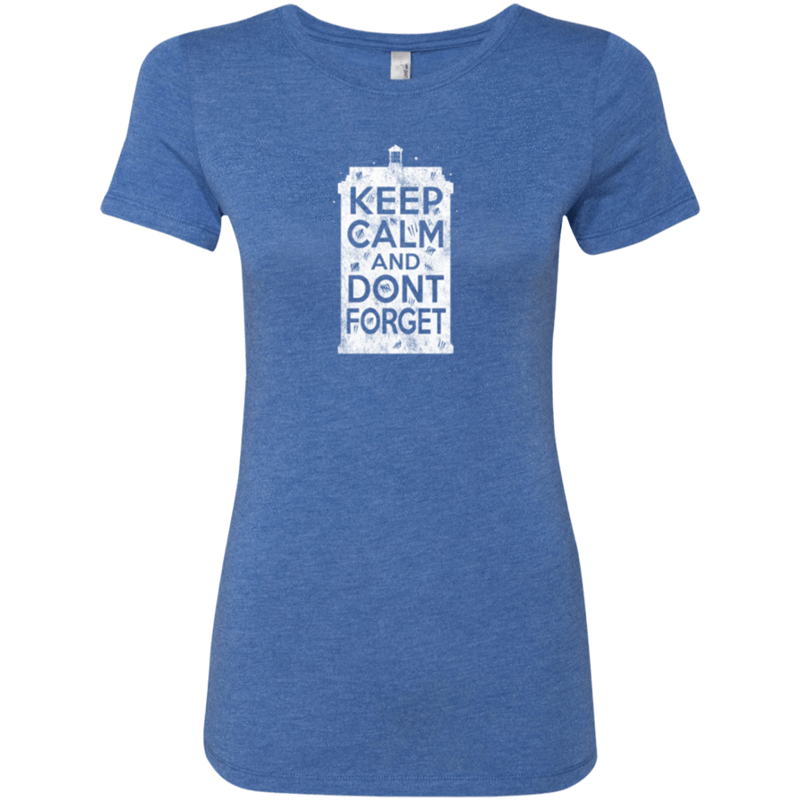 T-Shirts Vintage Royal / Small KCDF Tardis Women's Triblend T-Shirt