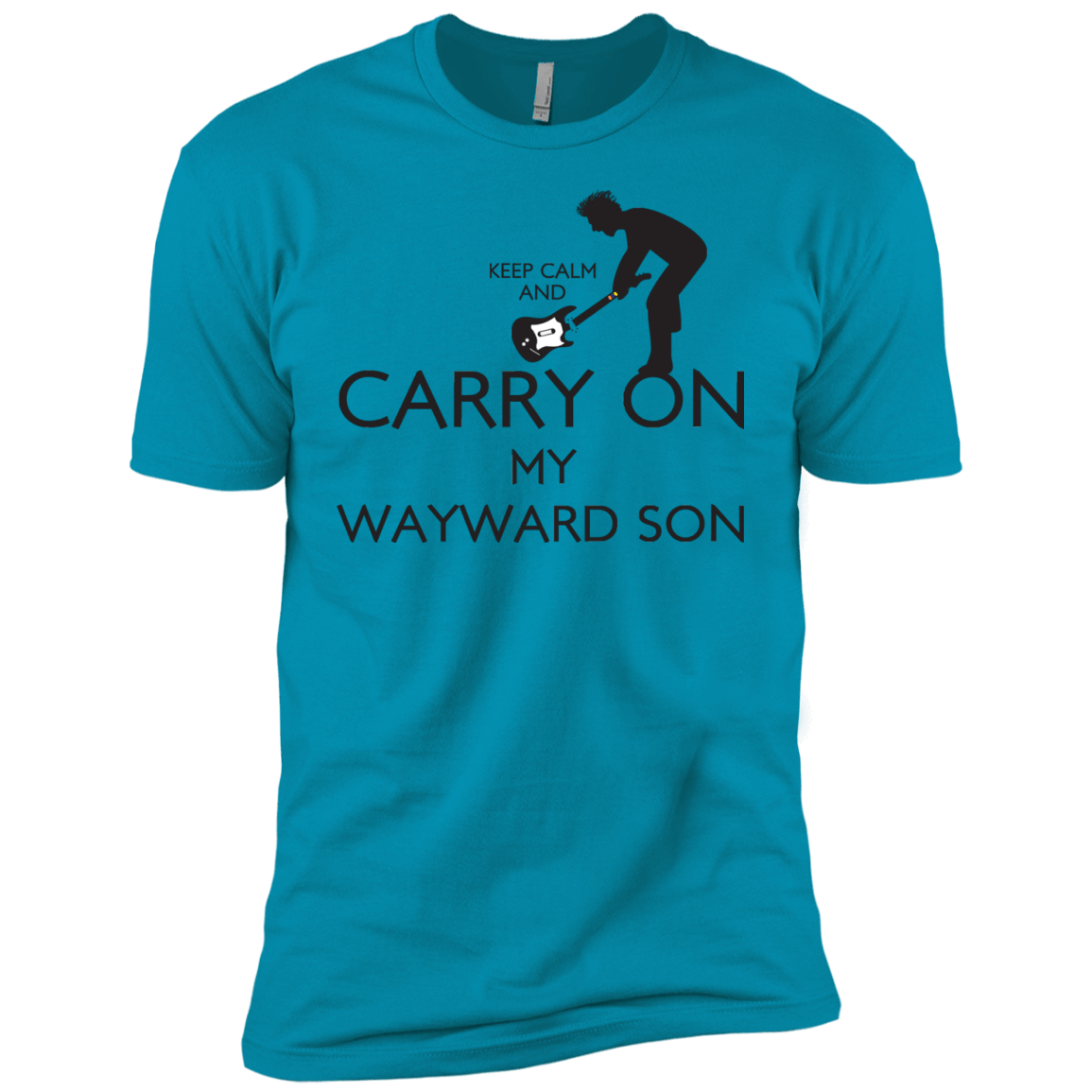 T-Shirts Turquoise / YXS Keep Calm and Carry On My Wayward Son! Boys Premium T-Shirt