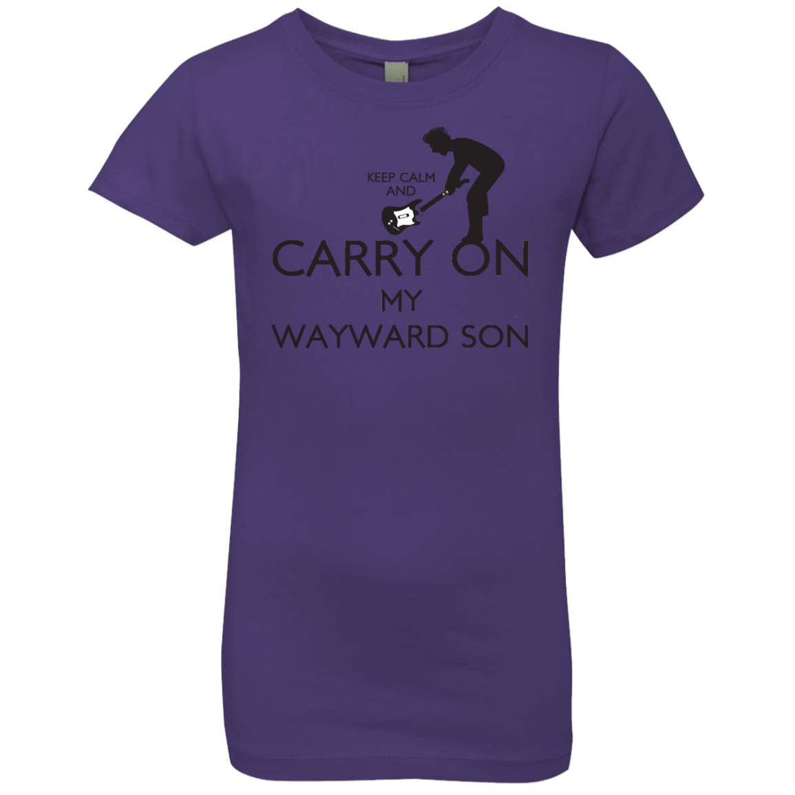 T-Shirts Purple Rush / YXS Keep Calm and Carry On My Wayward Son! Girls Premium T-Shirt