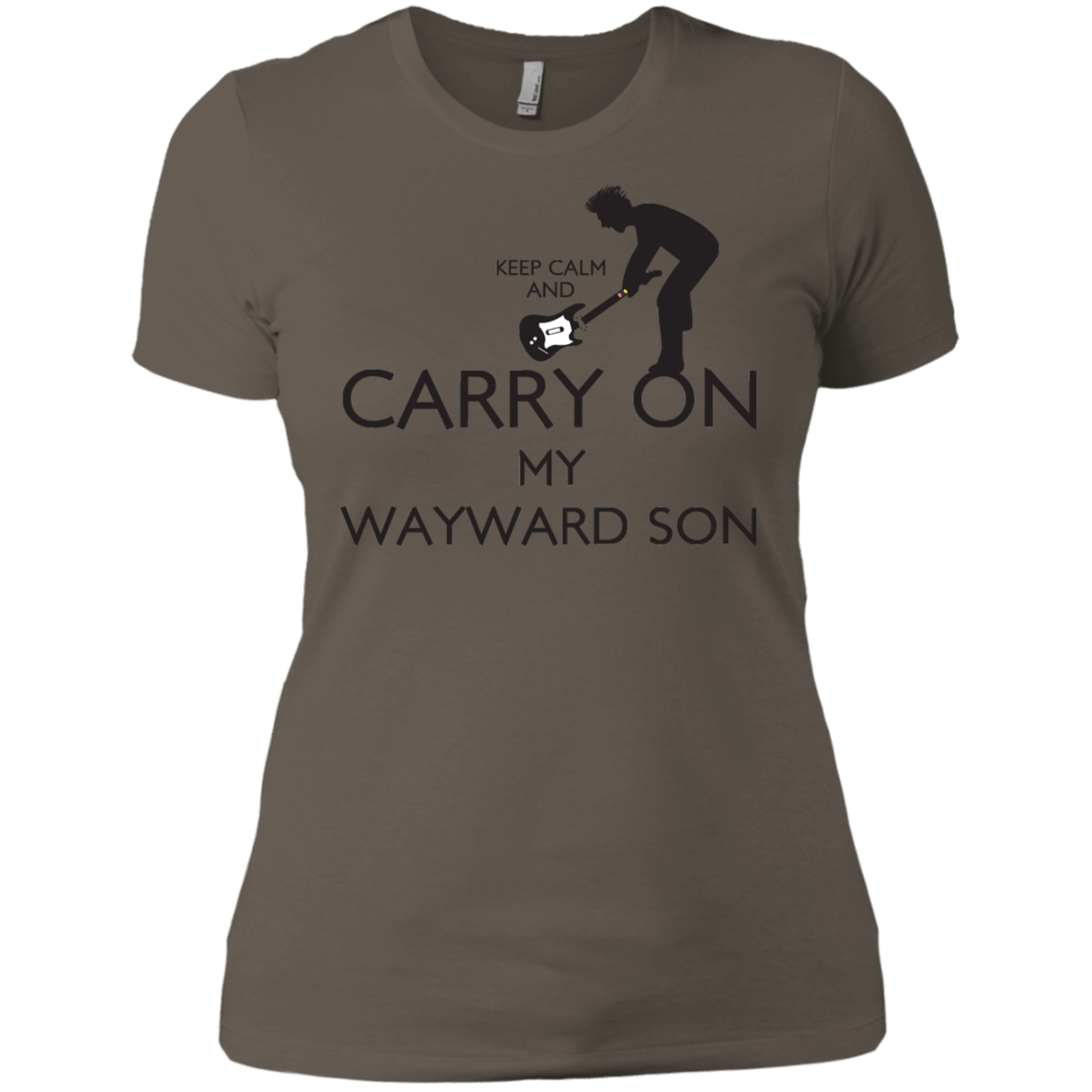 T-Shirts Warm Grey / X-Small Keep Calm and Carry On My Wayward Son! Women's Premium T-Shirt