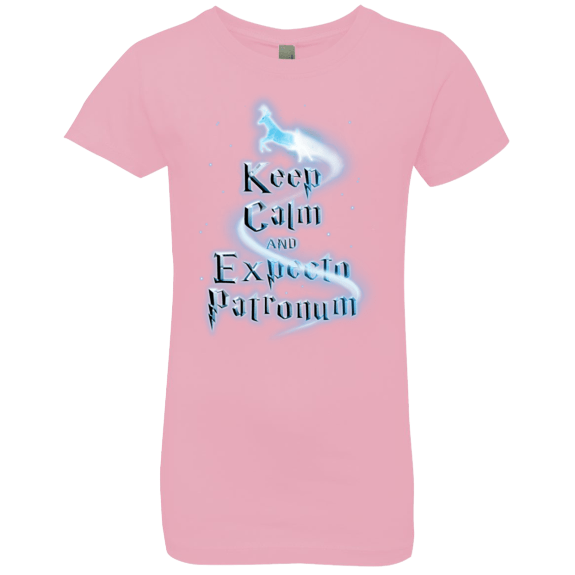 T-Shirts Light Pink / YXS Keep Calm and Expecto Patronum Girls Premium T-Shirt