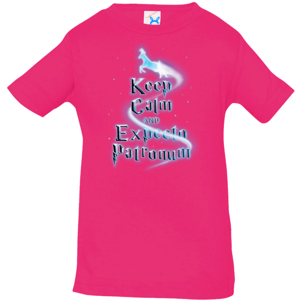 T-Shirts Hot Pink / 6 Months Keep Calm and Expecto Patronum Infant Premium T-Shirt