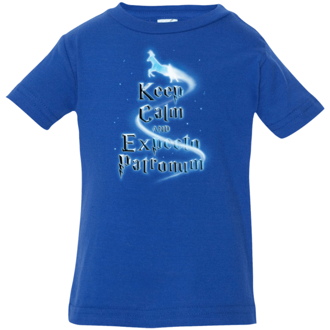 T-Shirts Royal / 6 Months Keep Calm and Expecto Patronum Infant Premium T-Shirt