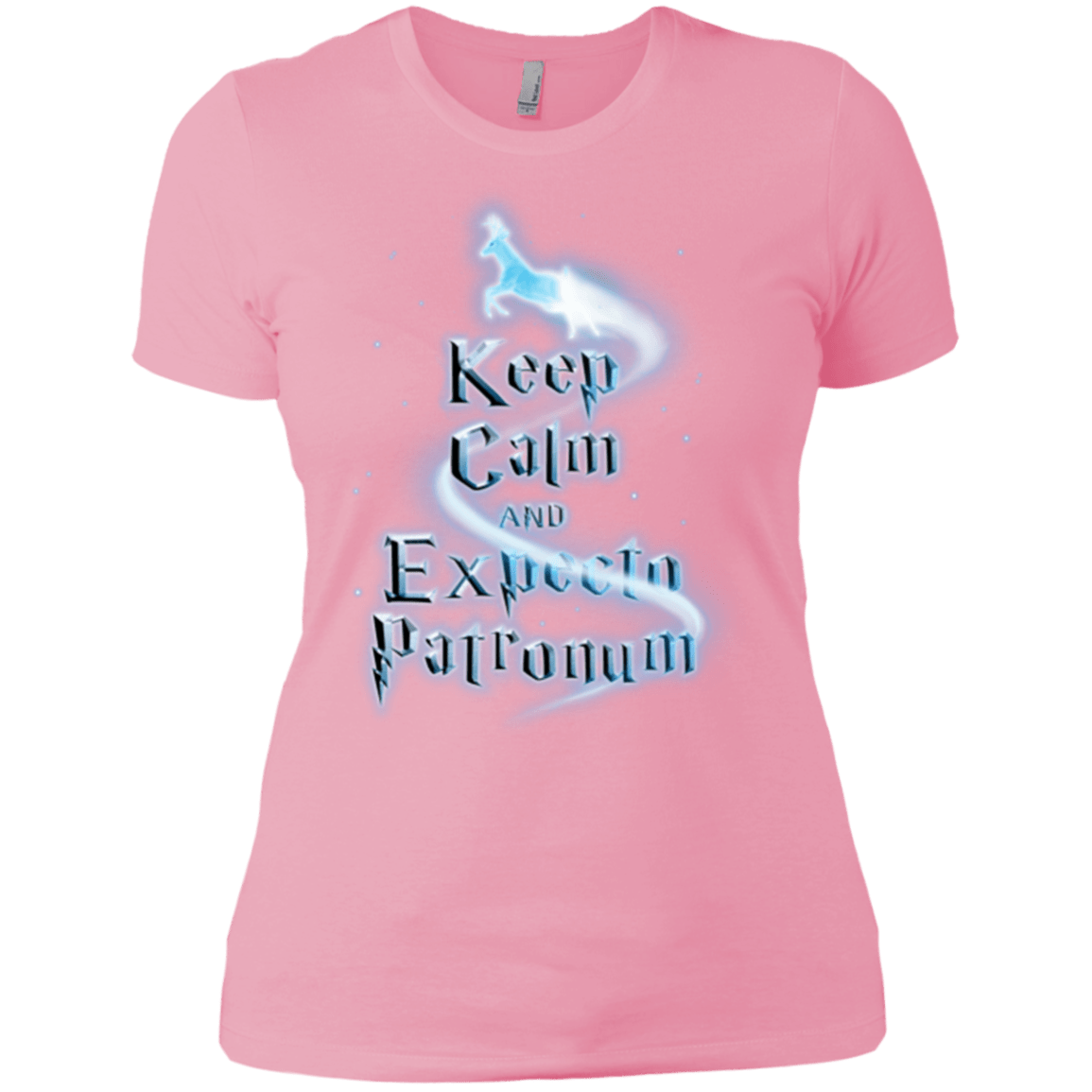 T-Shirts Light Pink / X-Small Keep Calm and Expecto Patronum Women's Premium T-Shirt