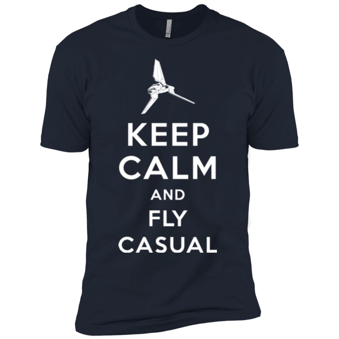 T-Shirts Midnight Navy / YXS Keep Calm and Fly Casual Boys Premium T-Shirt