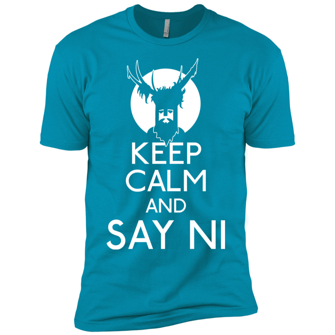 T-Shirts Turquoise / YXS Keep Calm and Say Ni Boys Premium T-Shirt