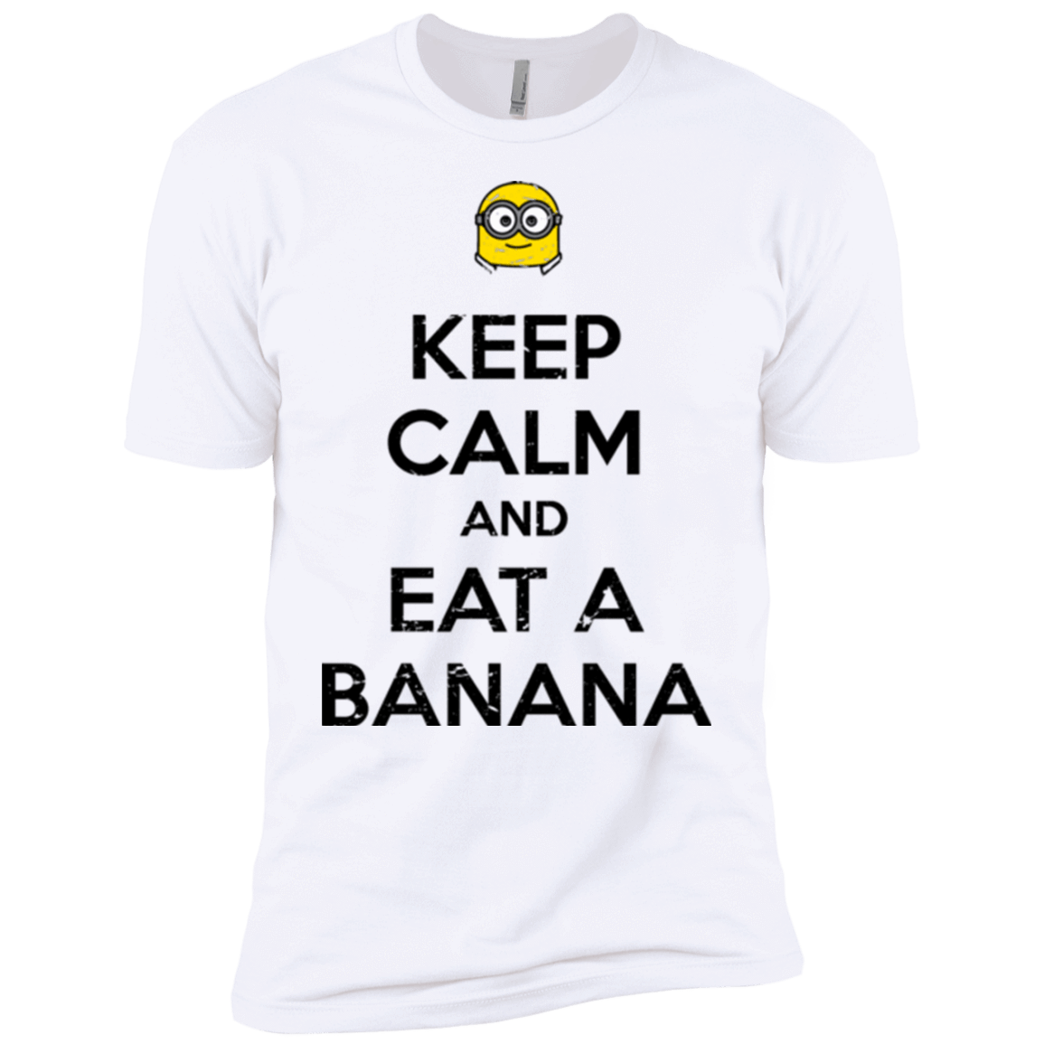 T-Shirts White / YXS Keep Calm Banana Boys Premium T-Shirt