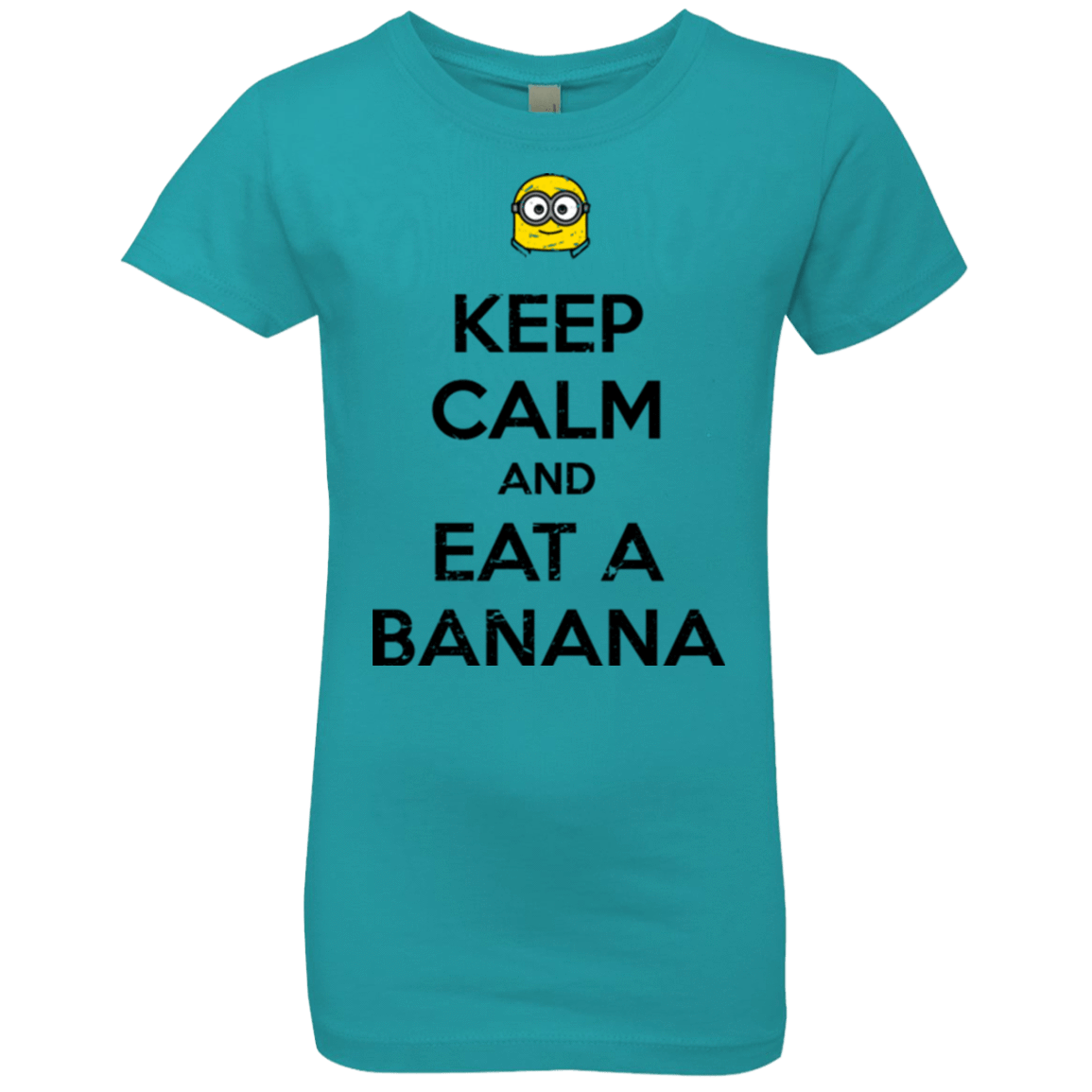 T-Shirts Tahiti Blue / YXS Keep Calm Banana Girls Premium T-Shirt