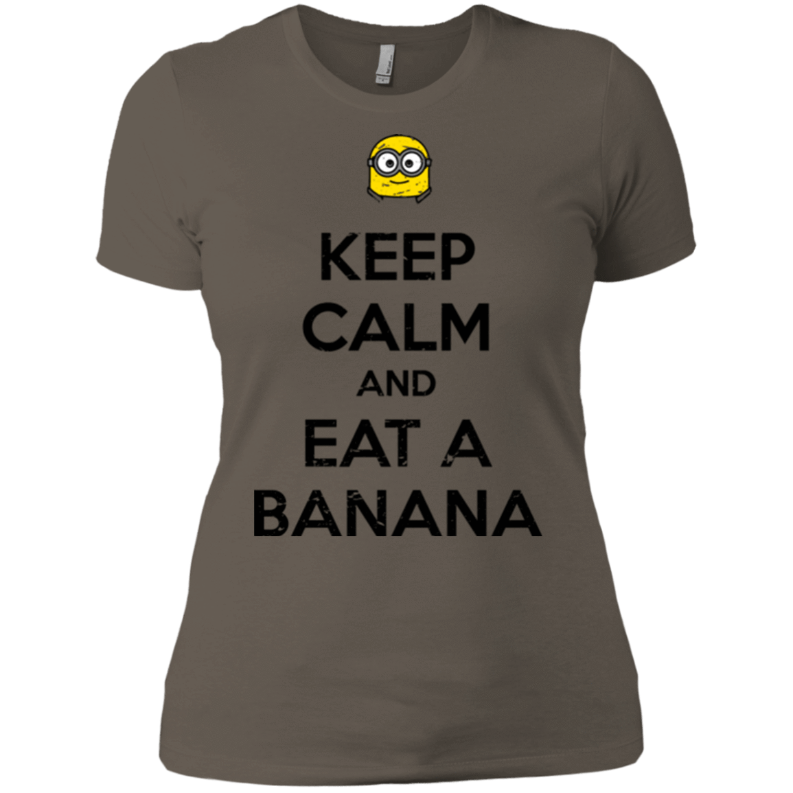 T-Shirts Warm Grey / X-Small Keep Calm Banana Women's Premium T-Shirt