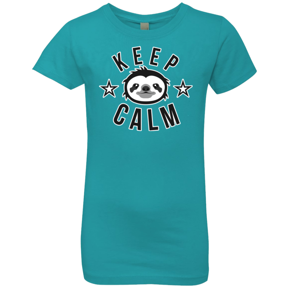T-Shirts Tahiti Blue / YXS Keep Calm Girls Premium T-Shirt