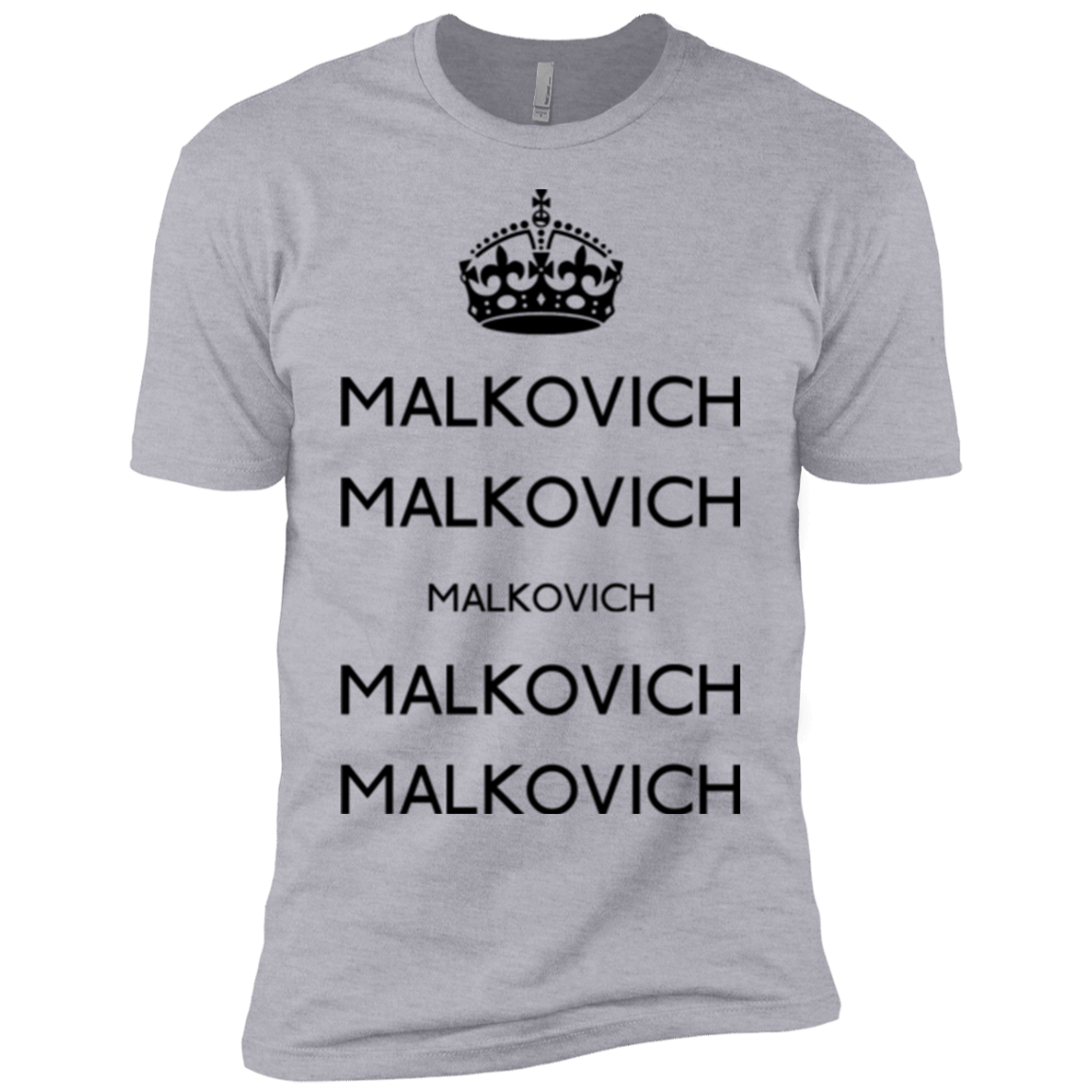 T-Shirts Heather Grey / YXS Keep Calm Malkovich Boys Premium T-Shirt