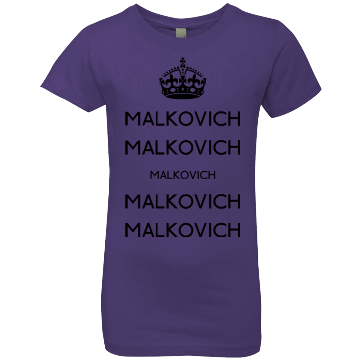 T-Shirts Purple Rush / YXS Keep Calm Malkovich Girls Premium T-Shirt