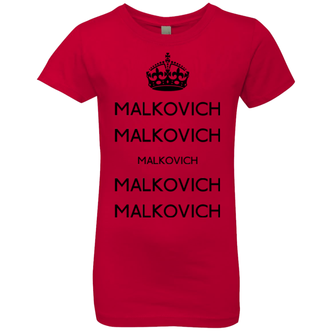 T-Shirts Red / YXS Keep Calm Malkovich Girls Premium T-Shirt