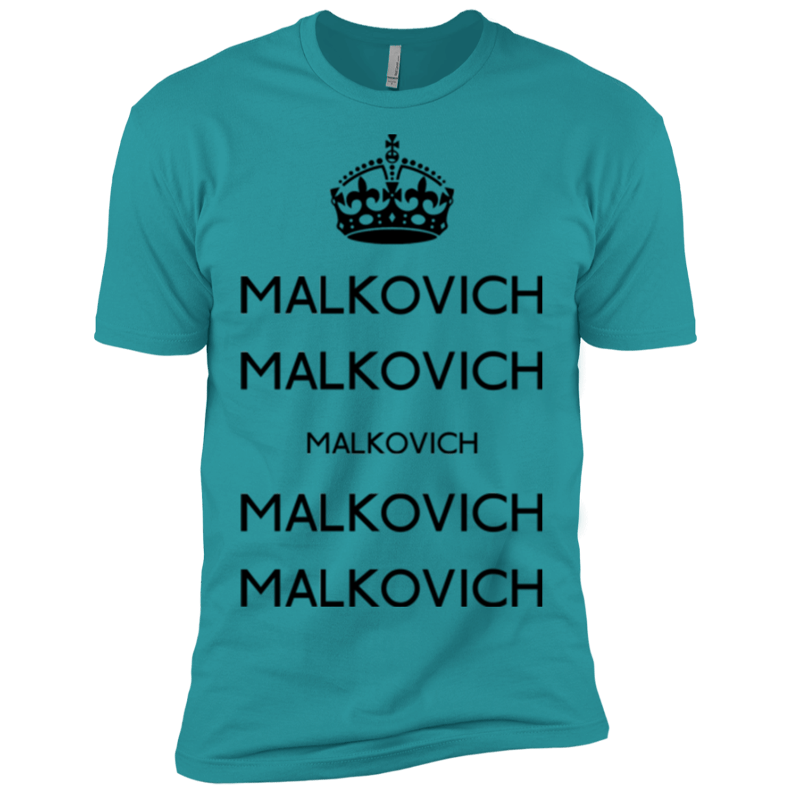 T-Shirts Tahiti Blue / X-Small Keep Calm Malkovich Men's Premium T-Shirt