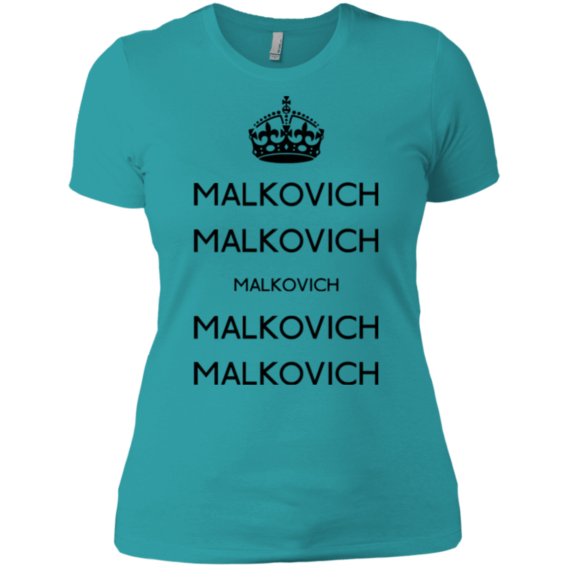 T-Shirts Tahiti Blue / X-Small Keep Calm Malkovich Women's Premium T-Shirt