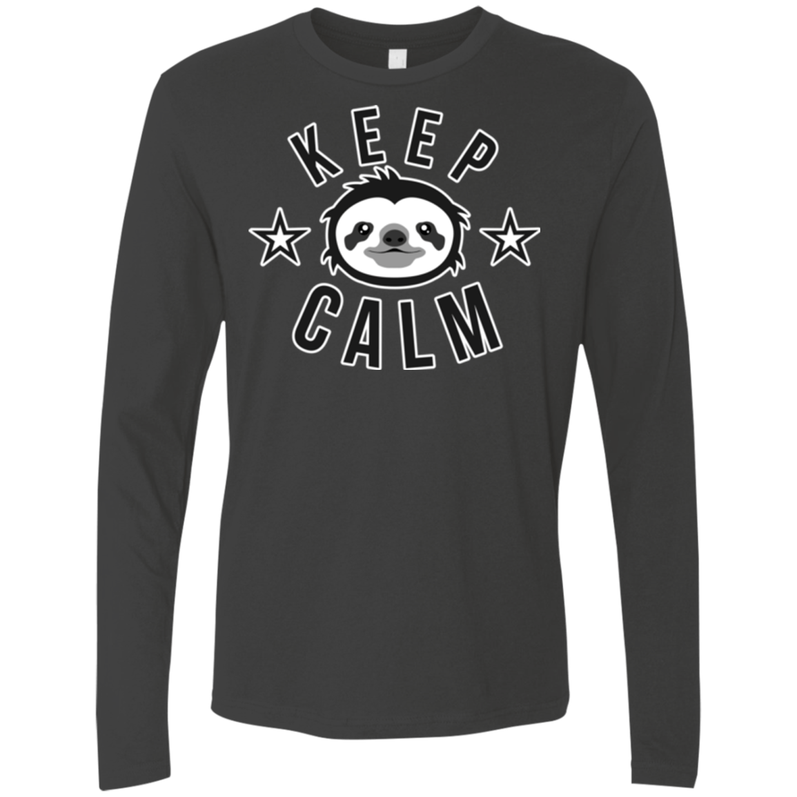 T-Shirts Heavy Metal / Small Keep Calm Men's Premium Long Sleeve
