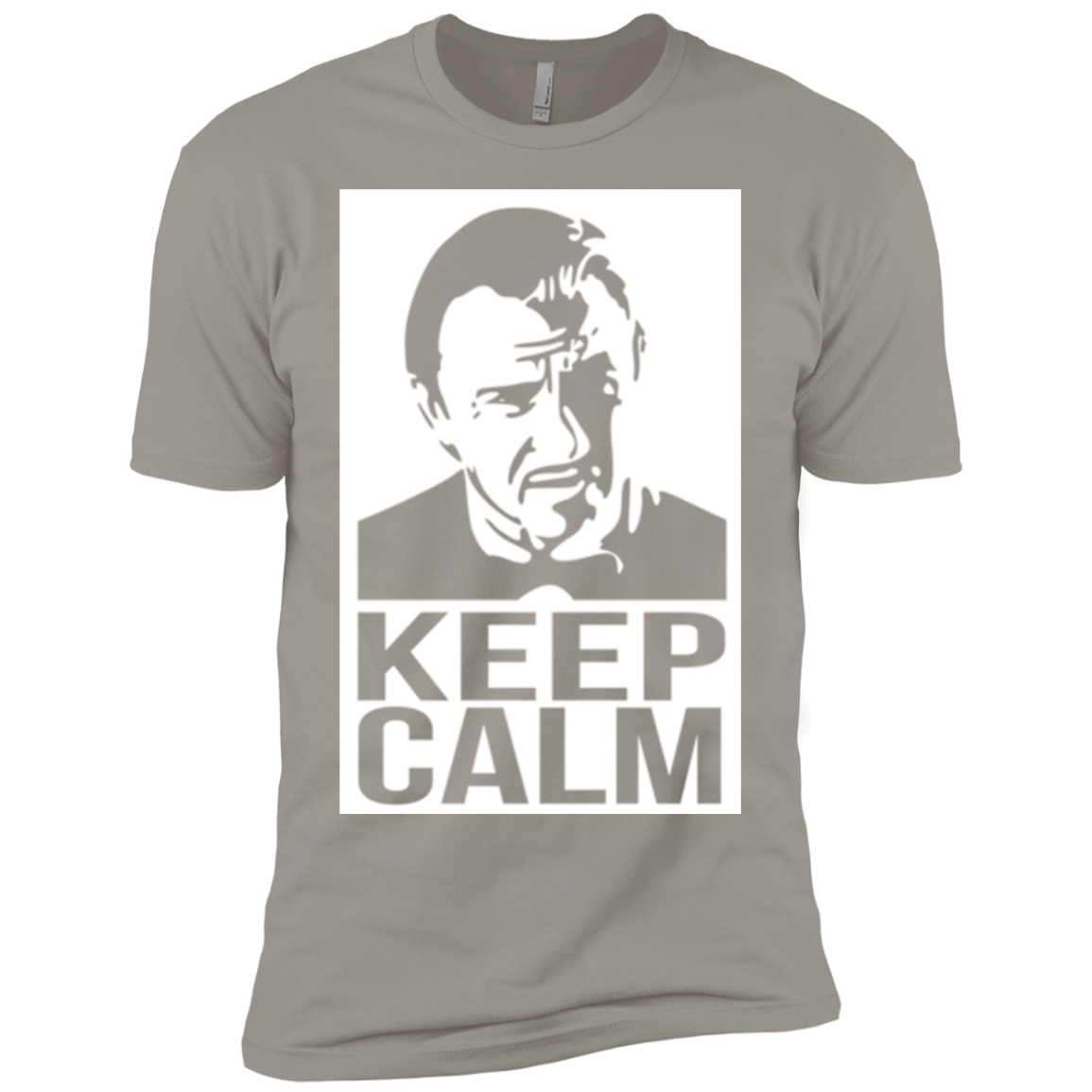 T-Shirts Light Grey / YXS Keep Calm Mr. Wolf Boys Premium T-Shirt