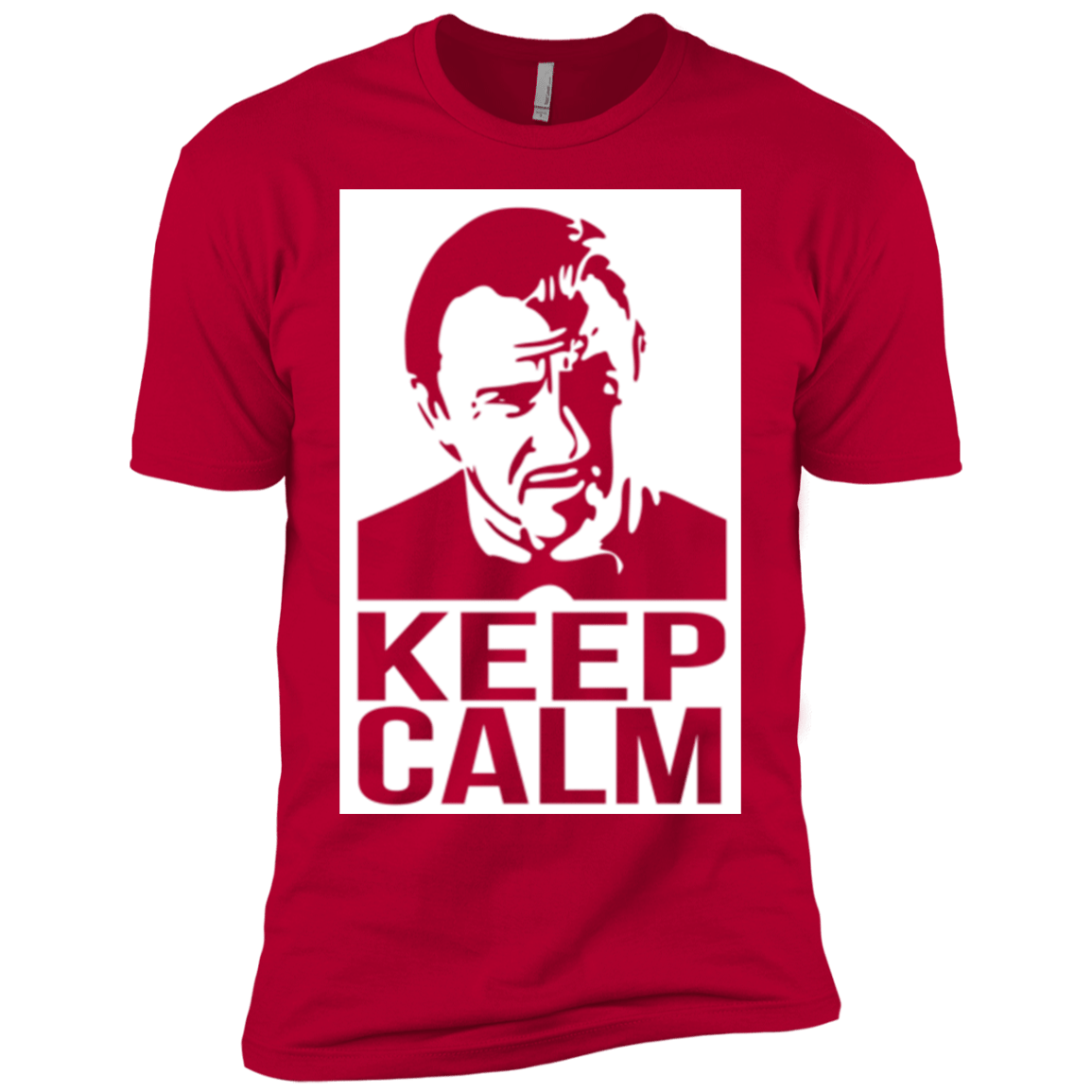 T-Shirts Red / YXS Keep Calm Mr. Wolf Boys Premium T-Shirt