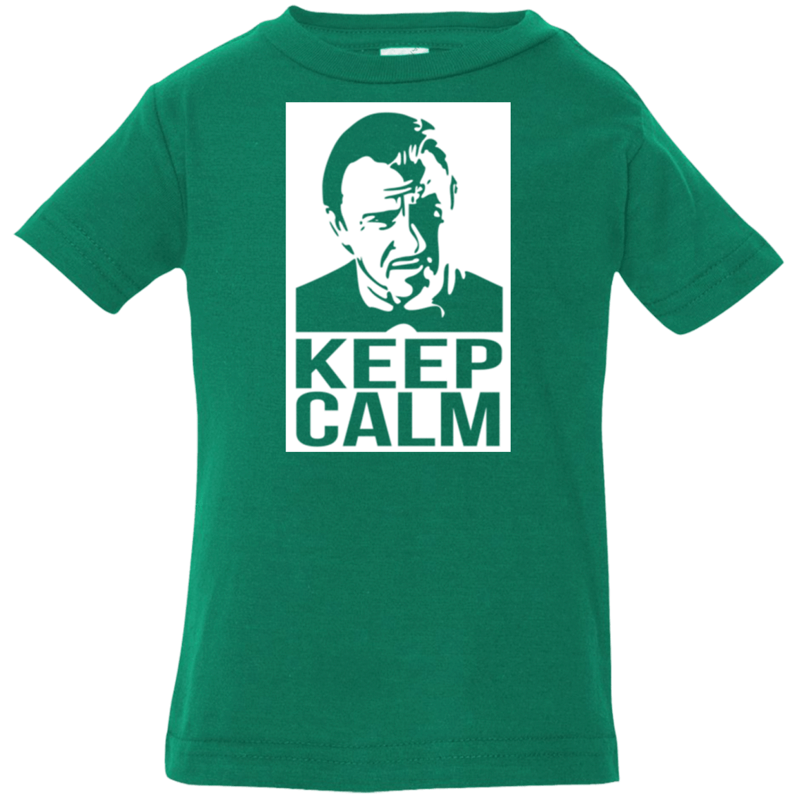 T-Shirts Kelly / 6 Months Keep Calm Mr. Wolf Infant Premium T-Shirt