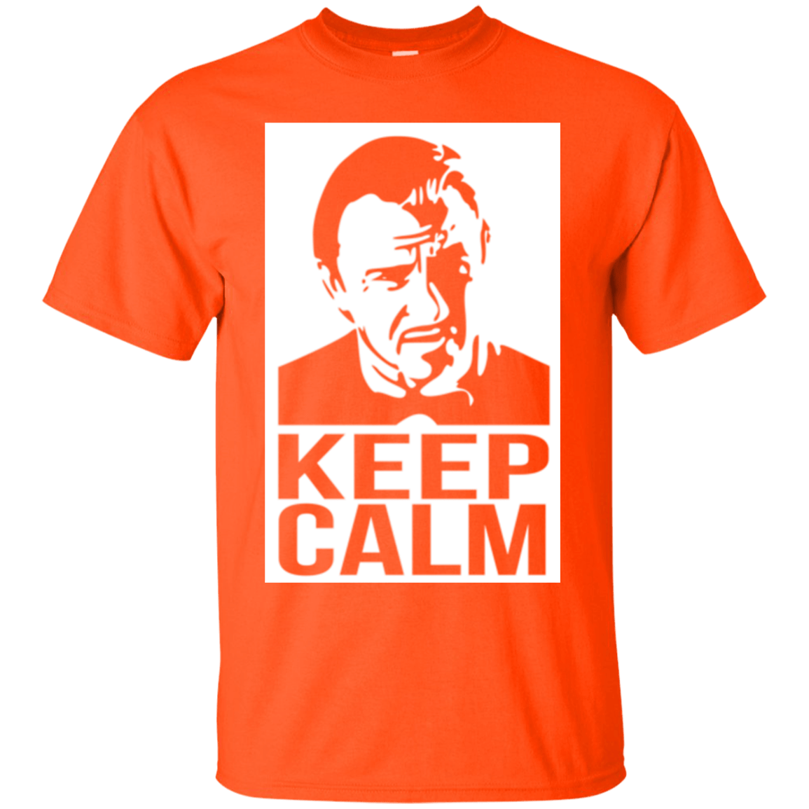 T-Shirts Orange / Small Keep Calm Mr. Wolf T-Shirt