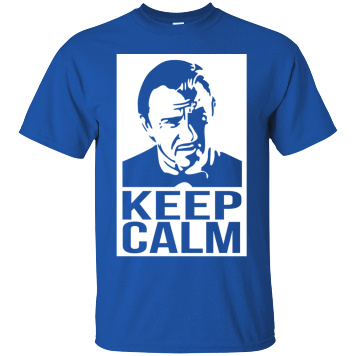 T-Shirts Royal / Small Keep Calm Mr. Wolf T-Shirt