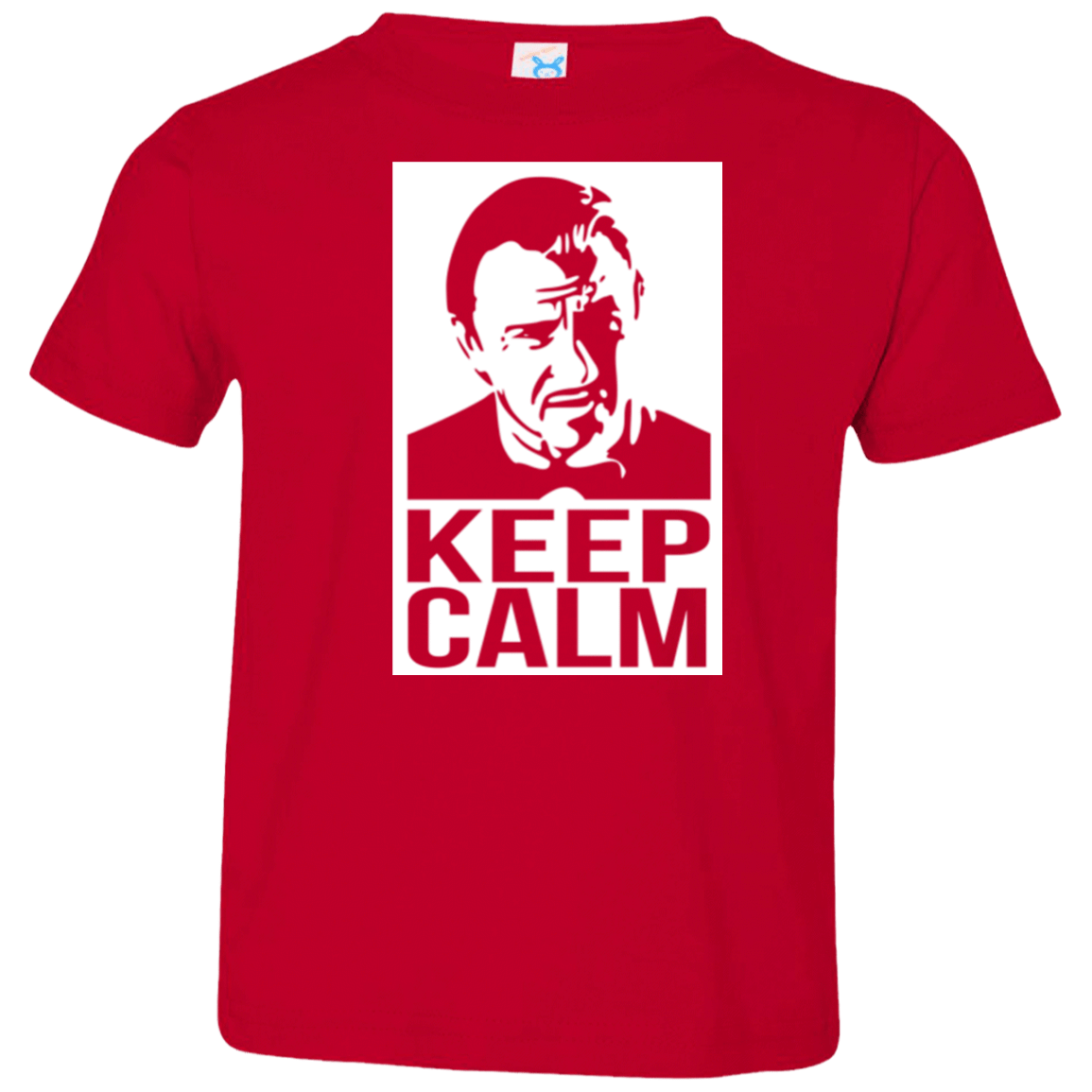 T-Shirts Red / 2T Keep Calm Mr. Wolf Toddler Premium T-Shirt