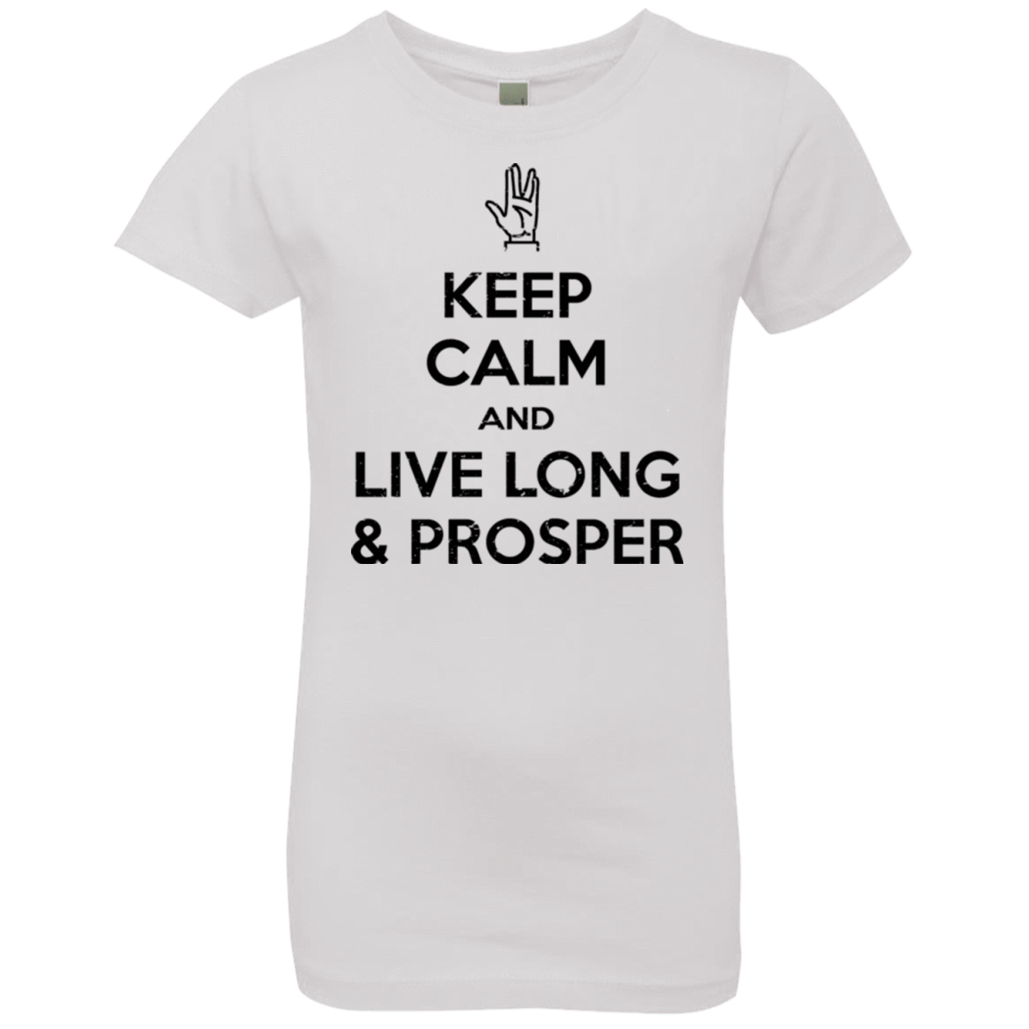 T-Shirts White / YXS Keep calm prosper Girls Premium T-Shirt
