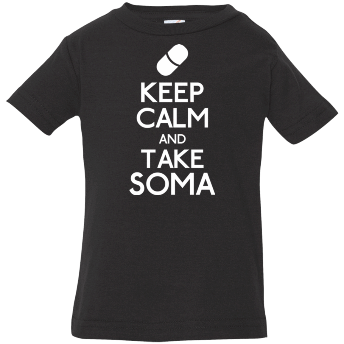 T-Shirts Black / 6 Months Keep Calm Soma Infant Premium T-Shirt