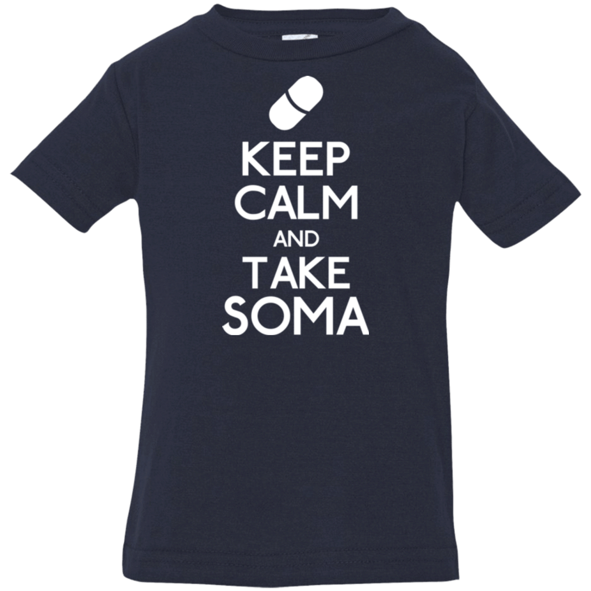 T-Shirts Navy / 6 Months Keep Calm Soma Infant Premium T-Shirt