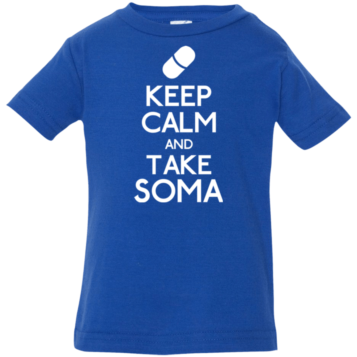 T-Shirts Royal / 6 Months Keep Calm Soma Infant Premium T-Shirt