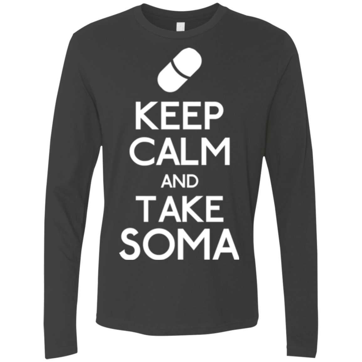 T-Shirts Heavy Metal / Small Keep Calm Soma Men's Premium Long Sleeve