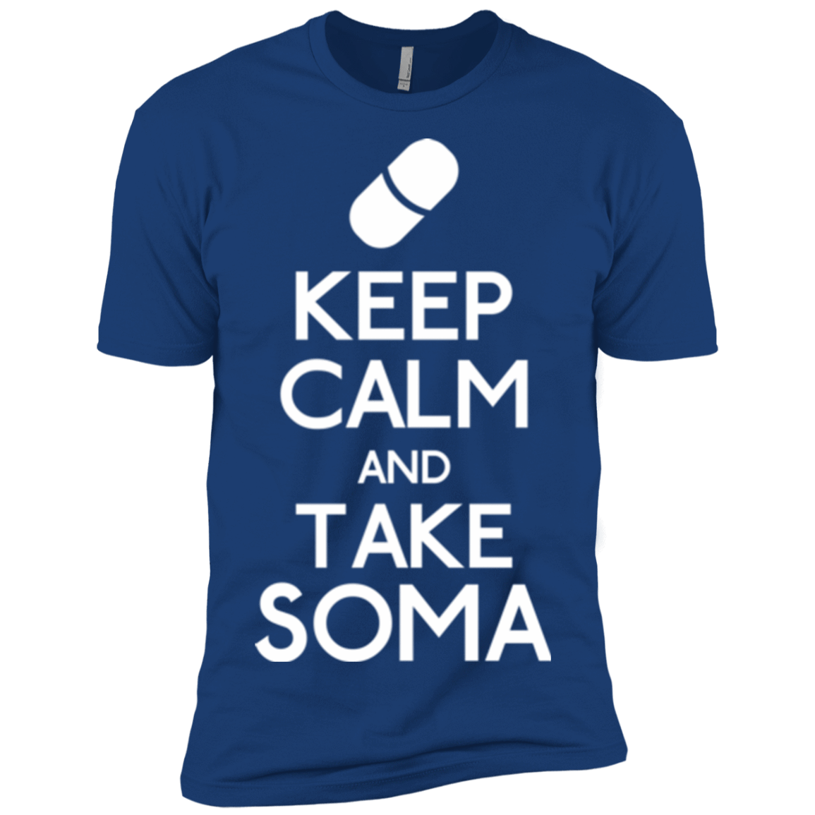 T-Shirts Royal / X-Small Keep Calm Soma Men's Premium T-Shirt