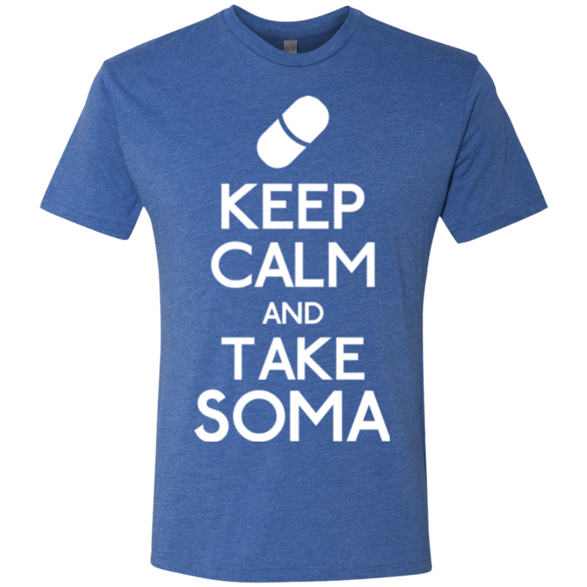 T-Shirts Vintage Royal / Small Keep Calm Soma Men's Triblend T-Shirt