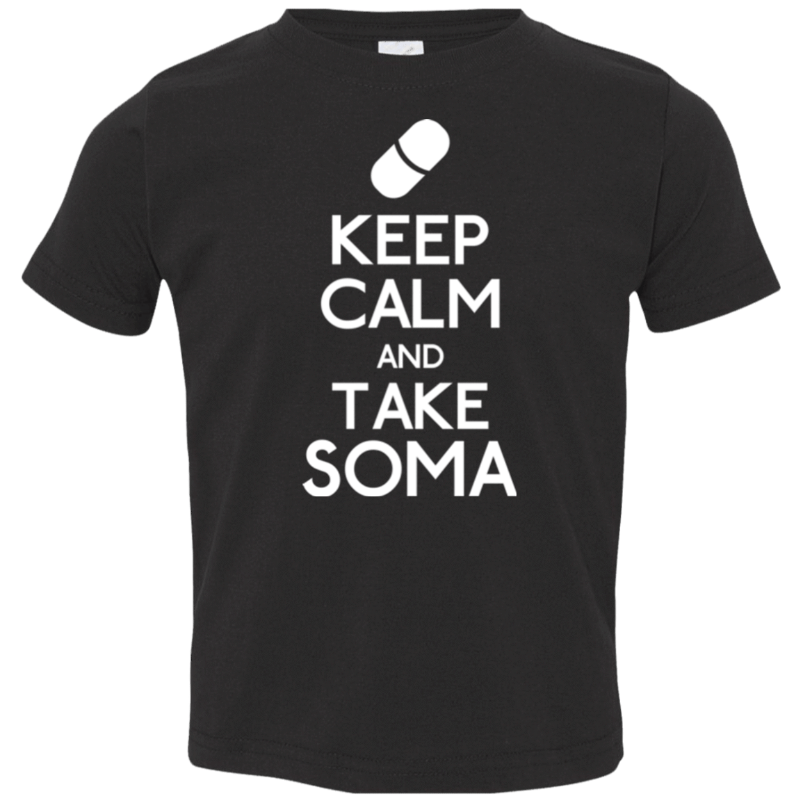 T-Shirts Black / 2T Keep Calm Soma Toddler Premium T-Shirt