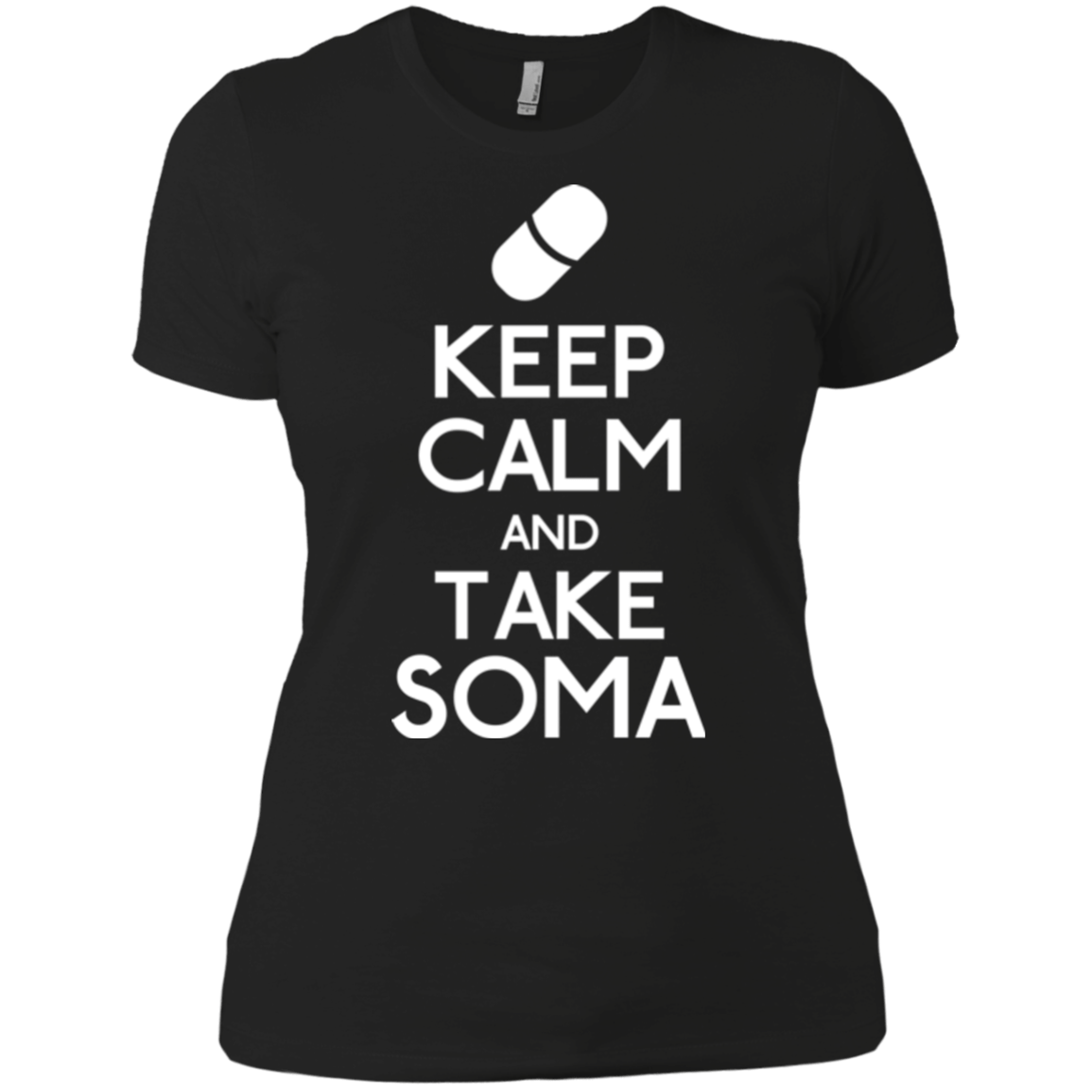 T-Shirts Black / X-Small Keep Calm Soma Women's Premium T-Shirt